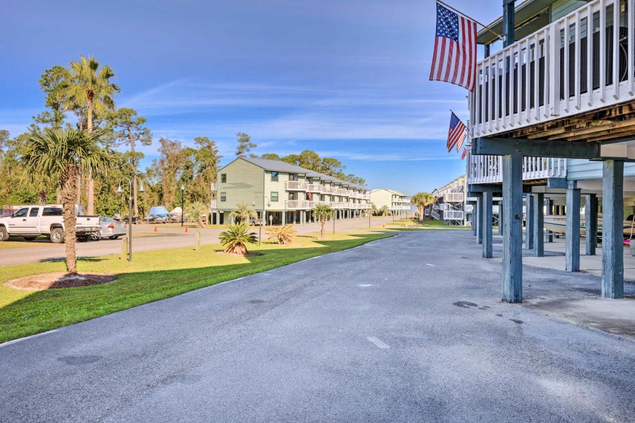 Orange Beach Condo Private Boat Dock And Ramp Exterior photo