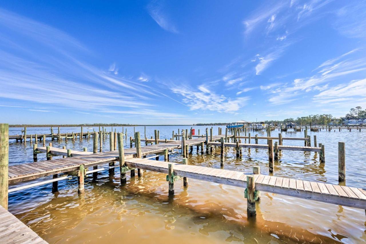 Orange Beach Condo Private Boat Dock And Ramp Exterior photo